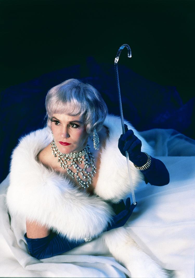 Rose English, The Double Wedding (performance to camera), 1991, Cour-tesy of Rose English studio archive, photo: Hugo Glendinning